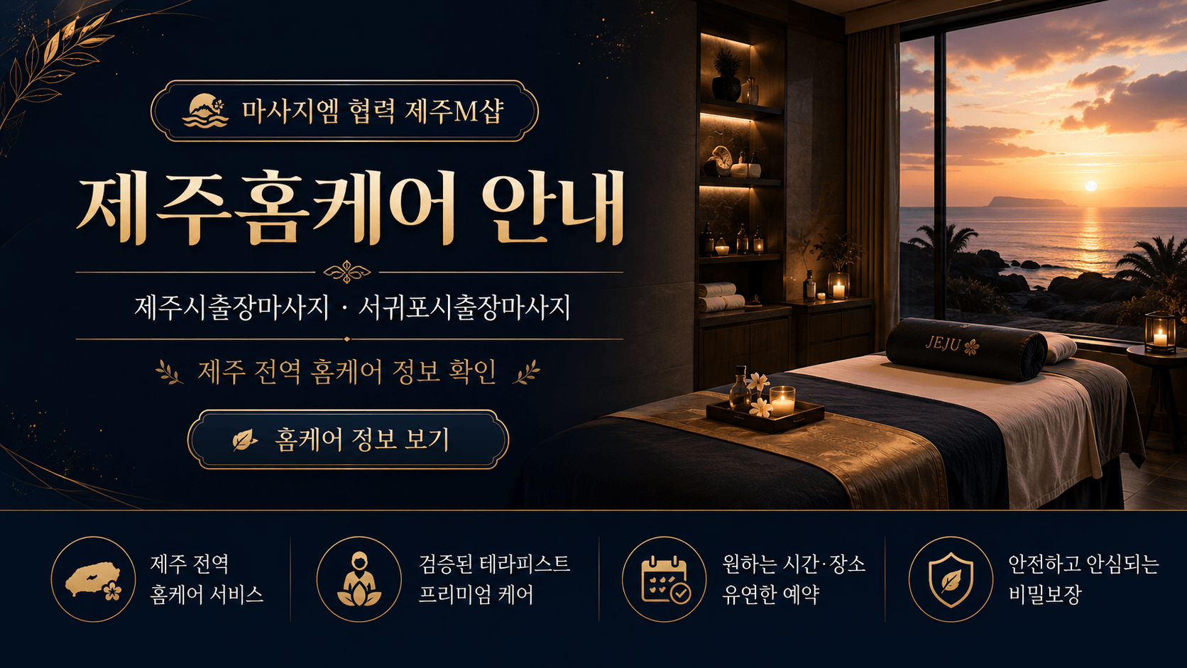 제주홈케어 제주시 서귀포시 출장형 정보 안내